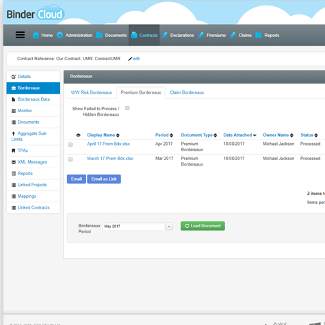 Binder Cloud